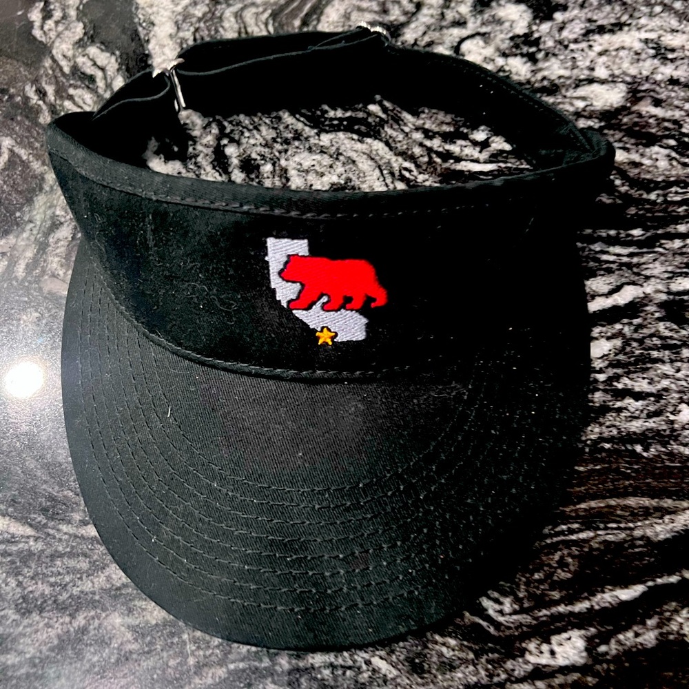 Cali black bear visor